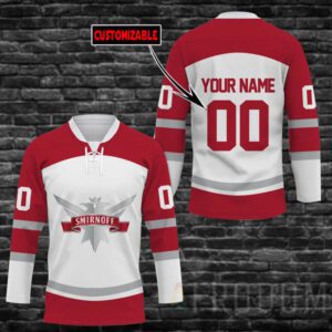 Personalized Smirnoff Vodka Lace Hockey Jersey