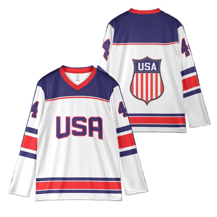 Team Usa Hockey Jersey 4 Nations Face-Off 2025 Tournament Final 4 Hockey Fan