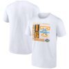 Tennessee Volunteers 2025 NCAA Women's Basketball Tournament March Madness Sweet 16 No Look Pass T-Shirt - White