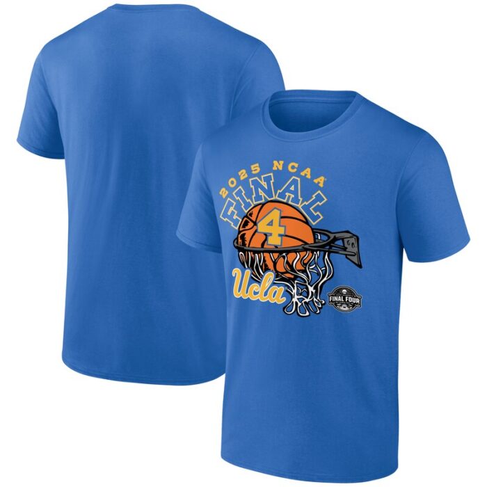 UCLA Bruins 2025 NCAA Women's Basketball Tournament March Madness Final Four Box Out T-Shirt - Blue