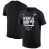 UCLA Bruins  2025 NCAA Women's Basketball Tournament March Madness Final Four Regional Champions Locker Room T-Shirt - Black