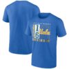 UCLA Bruins 2025 NCAA Women's Basketball Tournament March Madness Sweet 16 No Look Pass T-Shirt - Blue