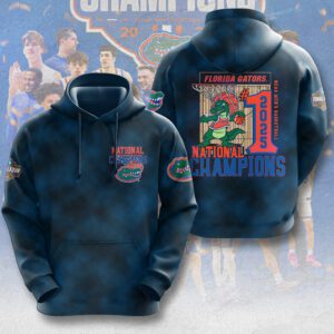 Florida Gators Men's Basketball National Champion March Madness 2025 Performance Unisex Hoodie CLO5024