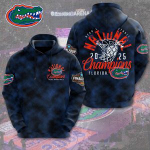 Florida Gators Men's Basketball National Champion March Madness 2025 Performance Unisex Hoodie CLO5025