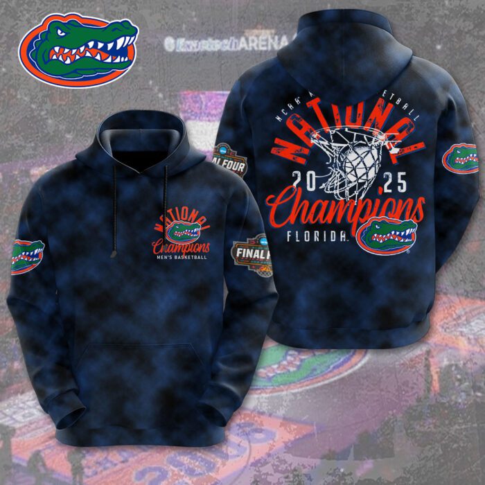 Florida Gators Men's Basketball National Champion March Madness 2025 Performance Unisex Hoodie CLO5025