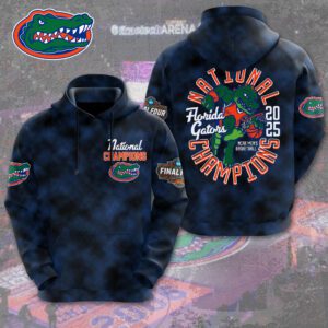 Florida Gators Men's Basketball National Champion March Madness 2025 Performance Unisex Hoodie CLO5027