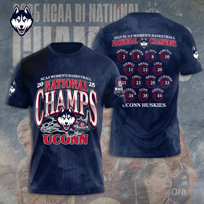 UConn Huskies Women's Basketball Performance Unisex T-Shirt CLO5008