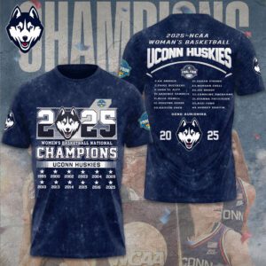 UConn Huskies Women's Basketball Performance Unisex T-Shirt CLO5019