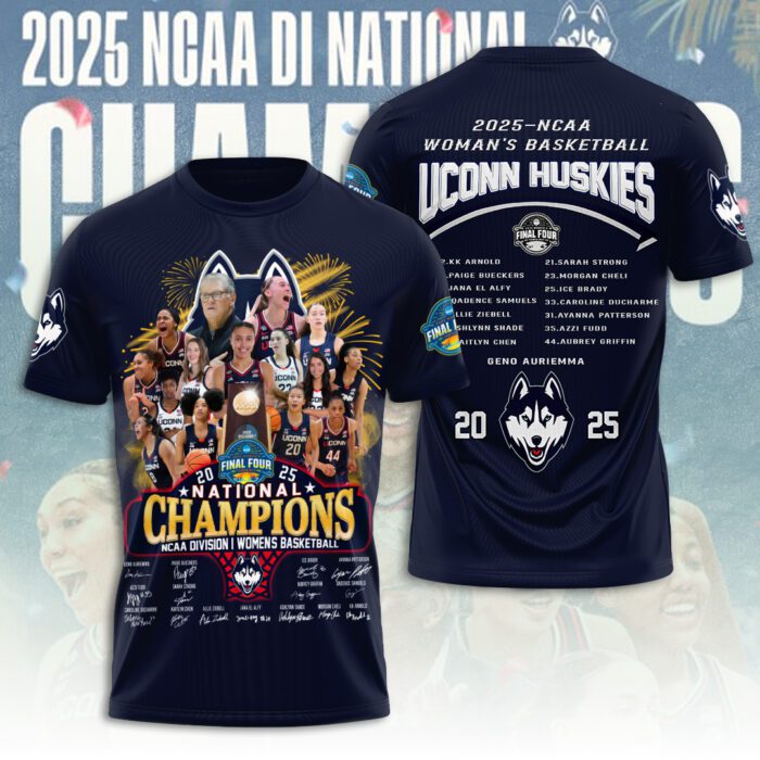 UConn Huskies Women's Basketball Performance Unisex T-Shirt CLO5023