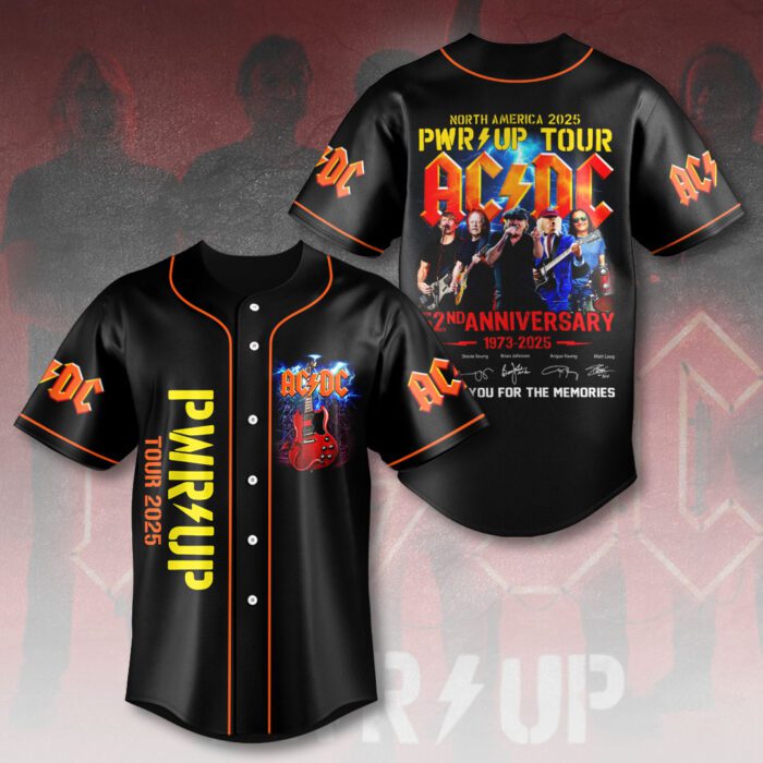 AC/DC Baseball Jersey GCL1331