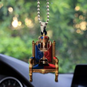 FC Barcelona Custom Shape 2-sided Acrylic Car Ornament GCL1332