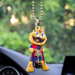 FC Barcelona Custom Shape 2-sided Acrylic Car Ornament GCL1337