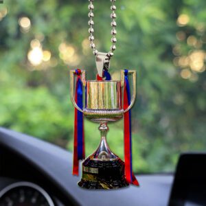 FC Barcelona Custom Shape 2-sided Acrylic Car Ornament GCL1340