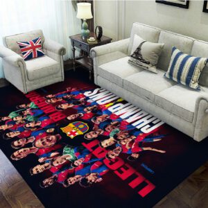 FC Barcelona Rectangular Rug GCL1333