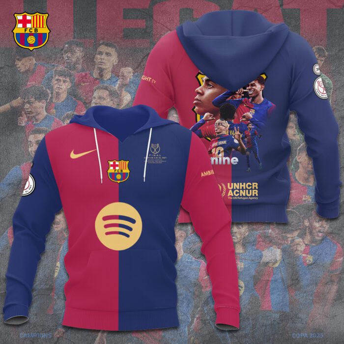 FC Barcelona Unisex Performance Hoodie GCL1434