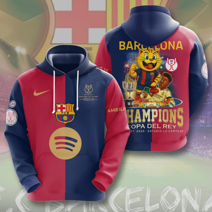 FC Barcelona Unisex Performance Hoodie GCL1453