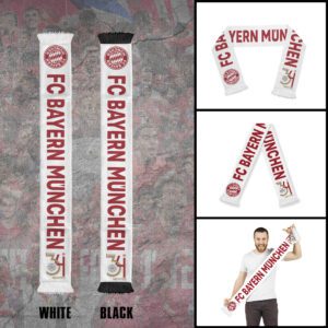 FC Bayern Munchen Champion 2025 Ruffneck Soccer Scarf RSC1033