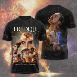 Freddie Mercury Unisex Performance T-Shirt GCL1374