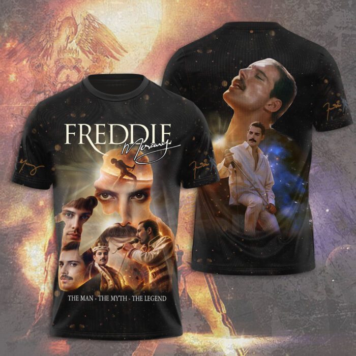 Freddie Mercury Unisex Performance T-Shirt GCL1374