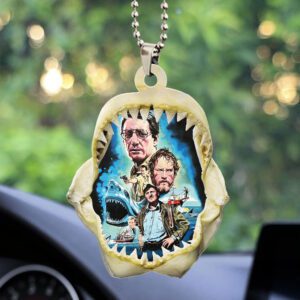 Jaws Custom Shape 2-sided Acrylic Car Ornament GCL1122