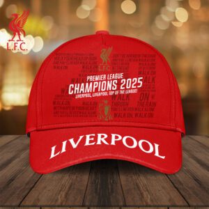 Liverpool FC Champion 2024/25 Premier League Classic Cap GCL1267