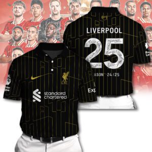 Liverpool FC Champion 2024/25 Premier League Polo Shirt GCL1528