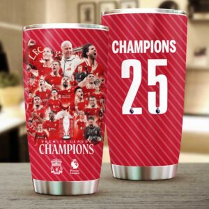 Liverpool FC Champion 2024/25 Premier League Tumbler Cup GCL1184