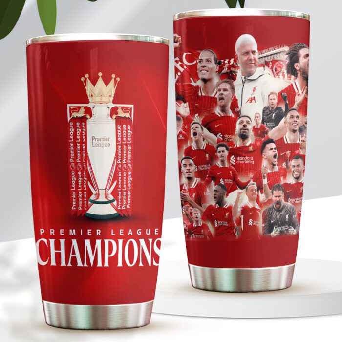 Liverpool FC Champion 2024/25 Premier League Tumbler Cup GCL1241