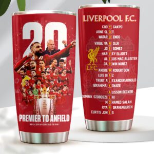Liverpool FC Champion 2024/25 Premier League Tumbler Cup GCL1299