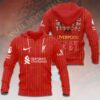 Liverpool FC Champion 2024/25 Premier League Unisex Performance Hoodie GCL1503