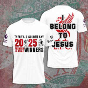 Liverpool FC Champion 2024/25 Premier League Unisex Performance T-Shirt GCL1192
