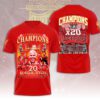 Liverpool FC Champion 2024/25 Premier League Unisex Performance T-Shirt GCL1244