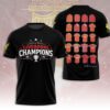 Liverpool FC Champion 2024/25 Premier League Unisex Performance T-Shirt GCL1245