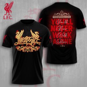 Liverpool FC Champion 2024/25 Premier League Unisex Performance T-Shirt GCL1253