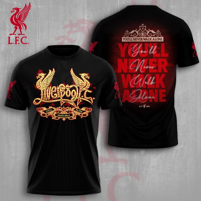 Liverpool FC Champion 2024/25 Premier League Unisex Performance T-Shirt GCL1253