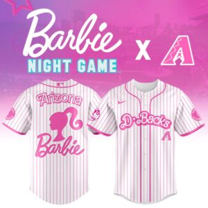 MLB Arizona Diamondbacks X Barbie Baseball Jersey DBJ1712