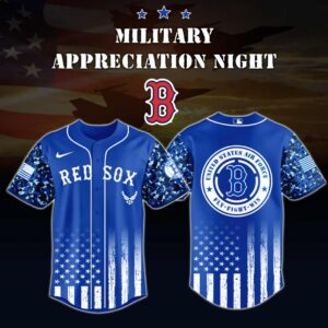 MLB Boston Red Sox Air Force Military Appreciation Baseball Jersey DBJ1738