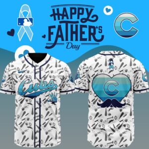 MLB Chicago Cubs Happy Father's Day Baseball Jersey DBJ1769