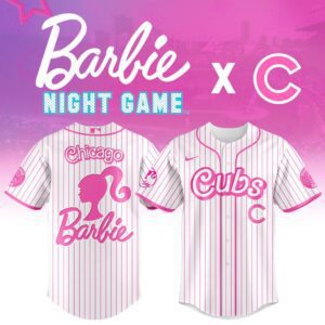 MLB Chicago Cubs X Barbie Baseball Jersey DBJ1710