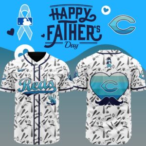 MLB Cincinnati Reds Happy Father's Day Baseball Jersey DBJ1771