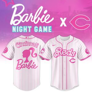 MLB Cincinnati Reds X Barbie Baseball Jersey DBJ1706
