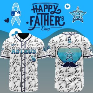 MLB Houston Astros Happy Father's Day Baseball Jersey DBJ1767
