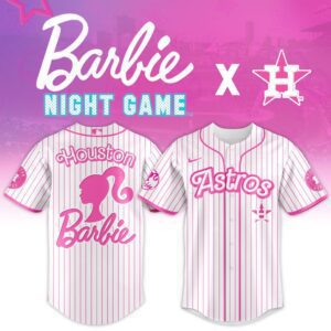 MLB Houston Astros X Barbie Baseball Jersey DBJ1708