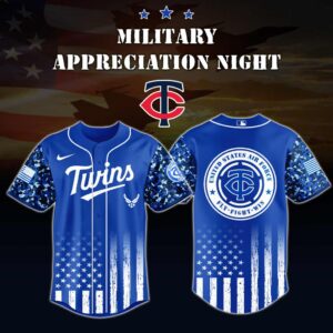 MLB Minnesota Twins Air Force Military Appreciation Baseball Jersey DBJ1726