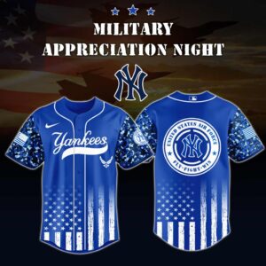 MLB New York Yankees Air Force Military Appreciation Baseball Jersey DBJ1725