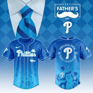 MLB Philadelphia Phillies Special Father's Day Baseball Jersey DBJ1396