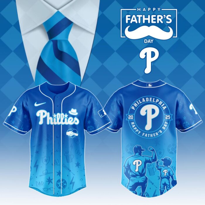 MLB Philadelphia Phillies Special Father's Day Baseball Jersey DBJ1396