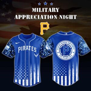 MLB Pittsburgh Pirates Air Force Military Appreciation Baseball Jersey DBJ1720