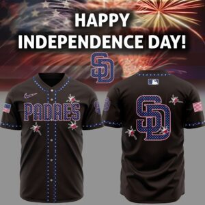 MLB San Diego Padres Happy Independence Day Baseball Jersey DBJ1425