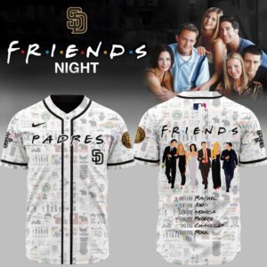 MLB San Diego Padres X Friends Baseball Jersey DBJ1337
